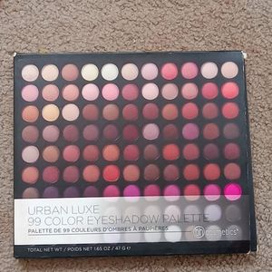 bh cosmetics urban luxe 99 color eyeshadow palette